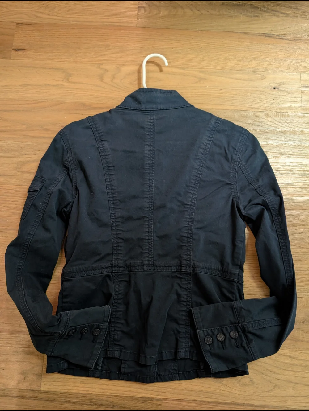 Tory Burch Men's Military Field Jacket in Navy